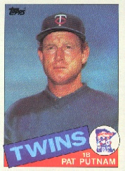 1985 Topps Baseball Cards      535     Pat Putnam